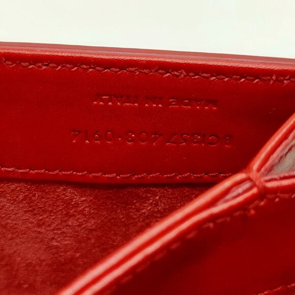 Saint Laurent Crossbody bag Red Leather 895-050625 - Picture 13 of 14